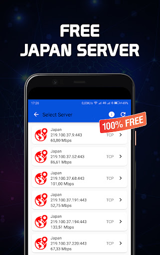 SPEEDER VPN - No Root Screen 2