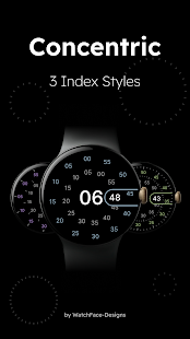 Concentric - Pixel Watch Face Screenshot