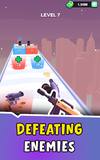 Shooting Rush Gun Runner 3D