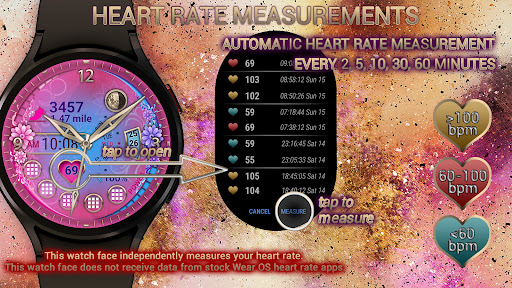 Futorum H19 Flower watch face Screen 3
