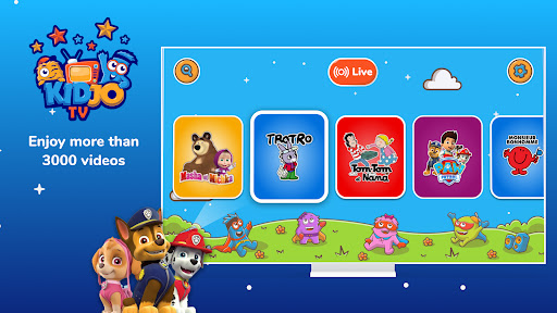 Screenshot of Kidjo TV: Videos for Kids