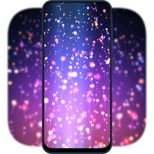 Shining Particles Wallpaper