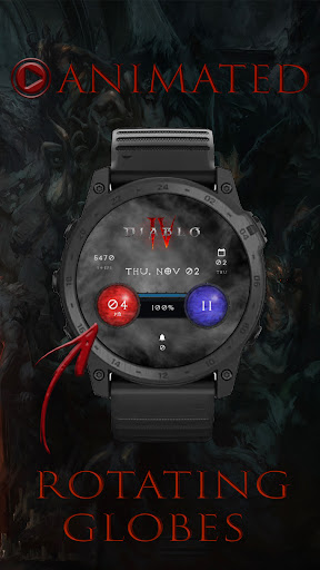 Diablo Watch Face Screen 2