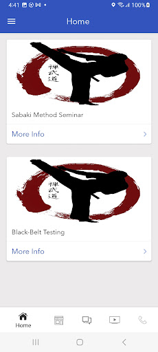 Zen Martial Arts Screen 3