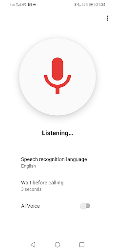 Voice Call Phone - AI Voice Screen 3