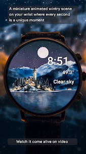 Winter in Bled Watch Face