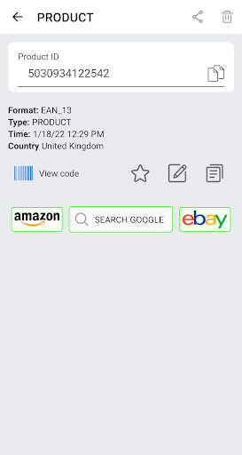 QR Barcode : Scanner & Create Screen 3