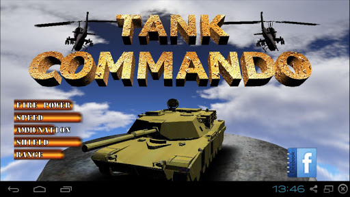 Android application Tank Commando screenshort