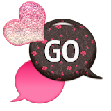 GO SMS - Sparkling Hearts 4 icon