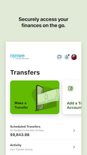 My Nymeo Mobile Screen 2