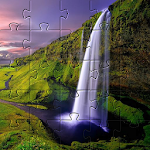 Cover Image of Download Waterfall jigsaw puzzles games  APK