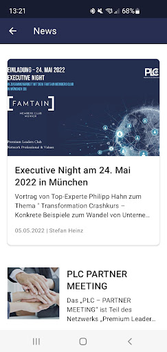 Premium Leaders Club Screen 3