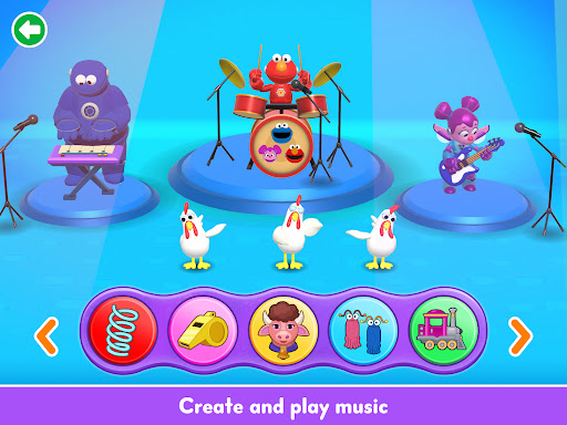 Screenshot of Sesame Street Mecha Builders