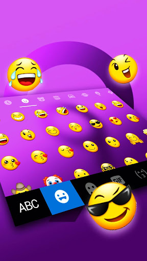 Simple Galaxy S9 Keyboard Them Screen 2