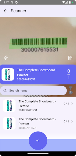 ScanRabbit - Barcode scanner Screen 3
