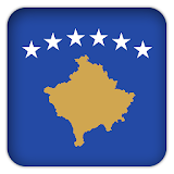 Selfie with Kosovo flag icon