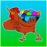 Easter Color Eggs Game icon