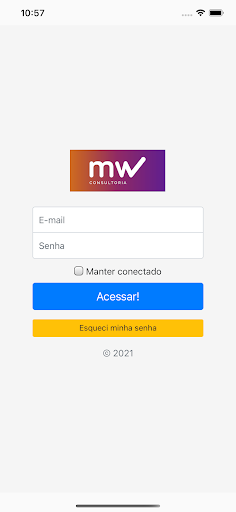 Android application MW Consultoria screenshort