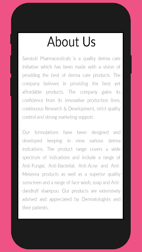 Android application SanstutiPharmaceuticals screenshort