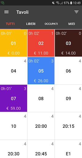 Android application Cassa in Cloud - Comandi! screenshort