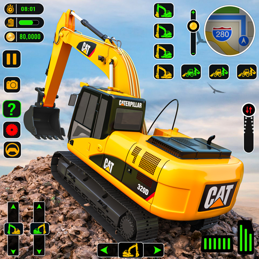 Real City Construction Game 3D logo