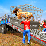 Cover Image of Download Wild Animals Transport Truck  APK