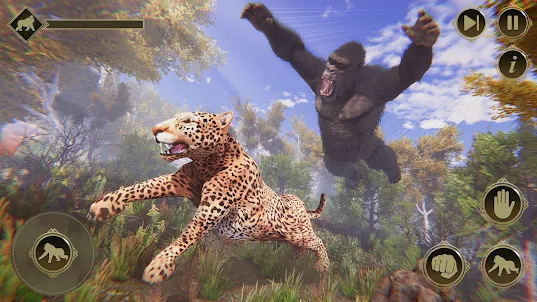 Angry Gorilla Animal Simulator