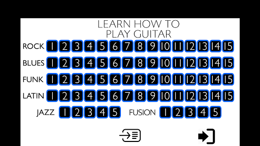 Android application Learn to play Guitar screenshort