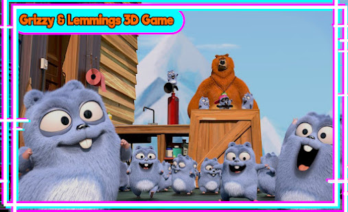 Grizzy and Lemmings 3D Pen Fun 6 screenshots 1