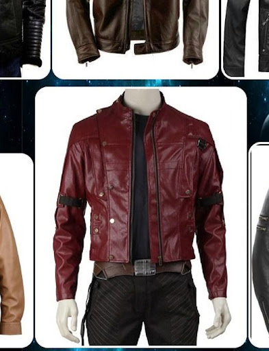 Model of Mens Leather Jacket