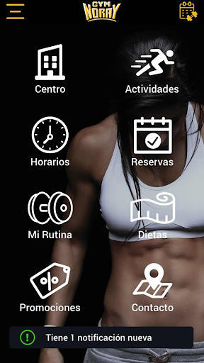 Android application Gym Noray screenshort