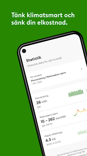 Android application Göteborg Energi screenshort