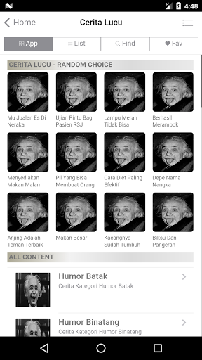 Cerita Humor Lucu Screen 2