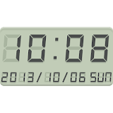 LED clock widget M-Me Clock icon
