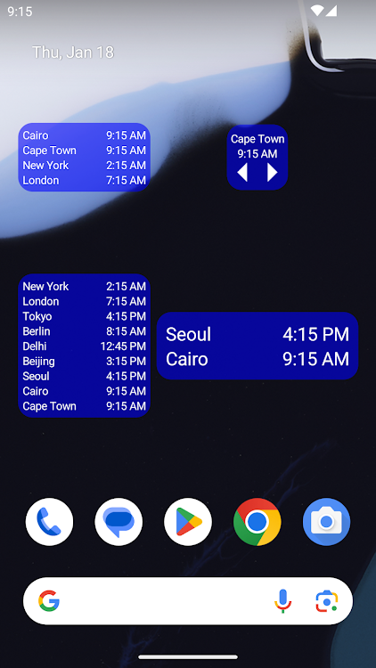World Clock & Widget - 2.4.0 - (Android)