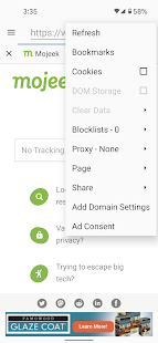 Privacy Browser - Ad Supported Screenshot