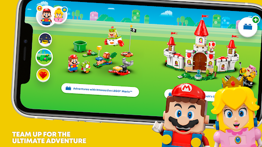 Lego super mario instruction sale
