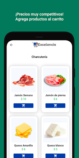La Excelencia Delivery Screen 2