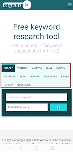 Free keyword search tool Download 3