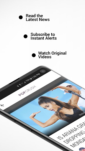 Screenshot of PopCrush - Music & Celebs News