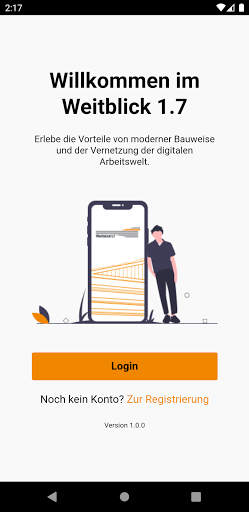 Android application Weitblick 1.7 screenshort