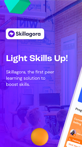 Android application Skillagora screenshort