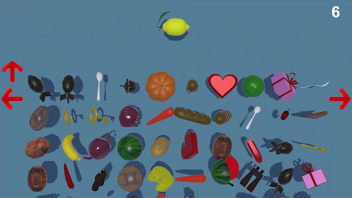 Android application Maze. Edible and inedible screenshort