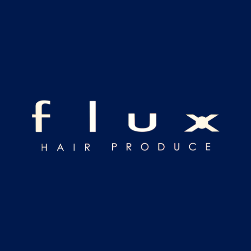 美容室・ヘアサロン HAIR PRODUCE flux（ヘア logo