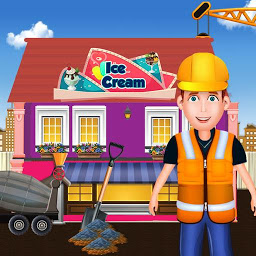 「Ice Cream Cone Shop Builder」圖示圖片