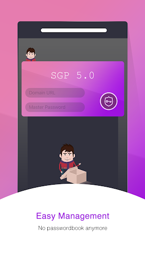 Android application Super Gen Password screenshort