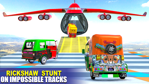 Tuk Tuk Auto Rickshaw 3D Stunt  screenshots 1