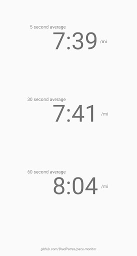 Pace Keeper  Running Pace Too