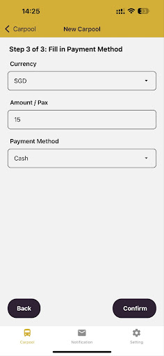 Gold Trip Business Screen 3