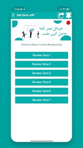 Pak E Services Sim Owner Details Apk & Pak Data Info app for Android 4